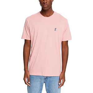 edc by ESPRIT heren t-shirt, roze, XS