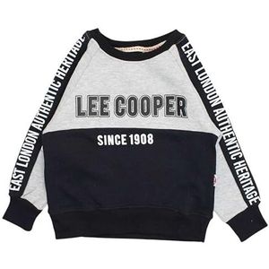Lee Cooper Sweater voor jongens, Zwart, 4 Jaren