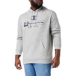 Champion Graphic Shop Authentic-Fall Fleece Sweatshirt met capuchon voor heren, grijs., XXL