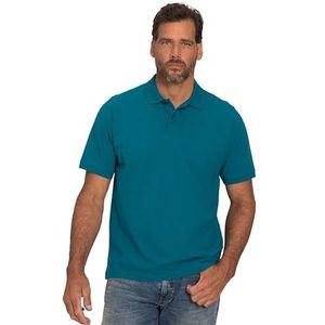 JP 1880 Herenkleding Grote & Tall Plus Size L-8XL Katoen Pique Polo Shirt 702560, Oceaan Blauw, L