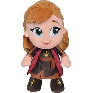 Nicotoy 6315877554 - Disney Frozen 2, Chunky Anna, 25cm, meerkleurig, knuffel, pluche, 0m+