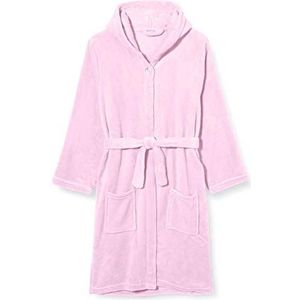 Playshoes Badjas van fleece, ochtendjas, uniseks, kledingstuk voor kinderen en jongeren, roze (roze 14), 158/164 cm