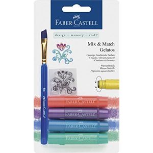 Faber-Castell Gelatos Mix en Match Crayon - Metallic Set van 4