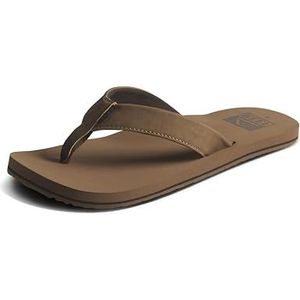 Reef Twinpin slippers voor heren, Zandsteen, 42 EU