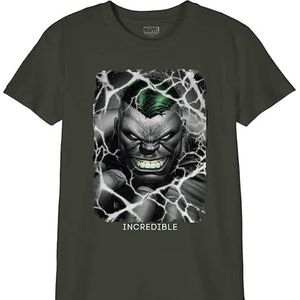 Marvel BOMARCOTS176 T-shirt, kaki, 08 jaar, jongens, Khaki (stad), 8 Jaren