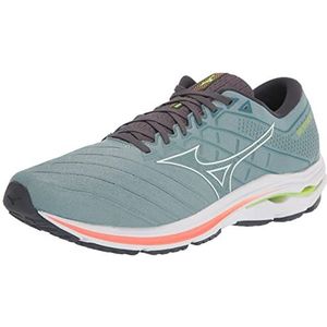 Mizuno Wave Inspire 18 hardloopschoenen voor heren, Smoke Blauw Wit, 42 EU