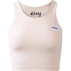 EIVY Dames Cover Up Rib Top, faded cloud, L