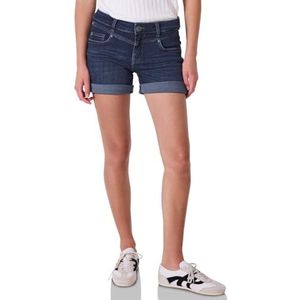 Street One - Denim Shorts - Blauw - Dames - Mid Waist - Straight Legs