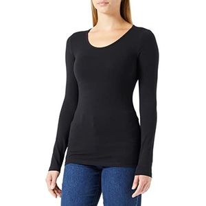 ONLY Damesshirt met lange, Zwart/Pack: 2 Black, XS