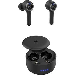 Monster MH21901 137146-00 Clarity 102 Bluetooth in-ear hoofdtelefoon, zweetbestendig, waterafstotend, eenheidsmaat, zwart