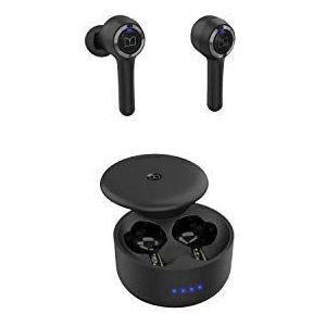 Monster MH21901 137146-00 Clarity 102 Bluetooth in-ear hoofdtelefoon, zweetbestendig, waterafstotend, eenheidsmaat, zwart