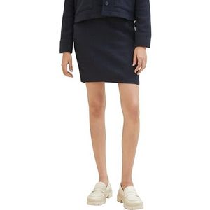 TOM TAILOR Mini-rok voor dames, 34791 - Navy Blue Boucle, 32
