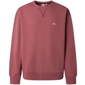 Pepe Jeans Heren GREGORY Sweatshirt, Rood (CURRANT ROOD), L, Rood (bes rood), L