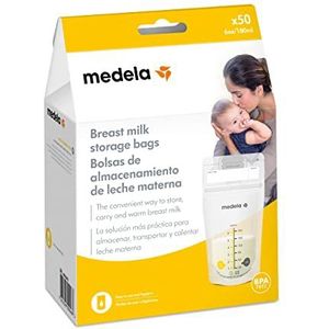 Medela Opbergzak voor moedermelk 50 wit (Spaanse versie)