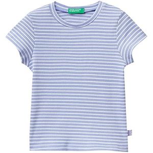 United Colors of Benetton T-shirt 3HFUG107A, witte strepen 952, 90 meisjes, glicine gestreept wit 952