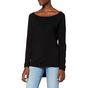 ONLY dames T-Shirt Onlmila Lacy L/s Long Pullover Knt,Zwart,L