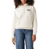 Hoodie met labelprint