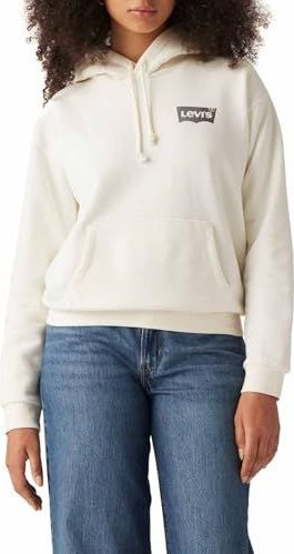 Hoodie met labelprint