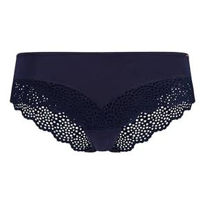 Skiny Damespanty Bamboo Lace, blauw, 42