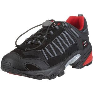 Brütting Powerful 191076, unisex - volwassenen sportschoenen - walking, zwart, grijs, rood., 41 EU