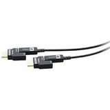 KRAM HDMI-kabel, actief, optisch, mannelijk - HDMI-kabel, 4K & actieve actieve actieve afneembaar - LSHF
