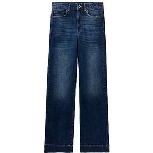 United Colors of Benetton Dames Pantalone 4ORHDE00Q Jeans, Blu Scuro Denim 901, One Size, Blu Scuro Denim 901, one size