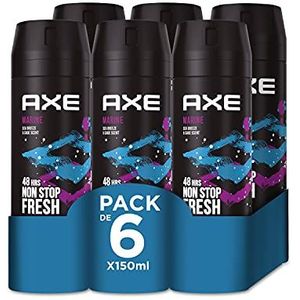 Axe Marine Rock Deodorant, 150 ml, 6 stuks