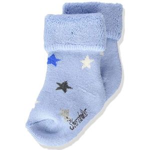 Sterntaler Baby - meisjes sokken sterren patroon 8301502, blauw (hemel), 16 EU
