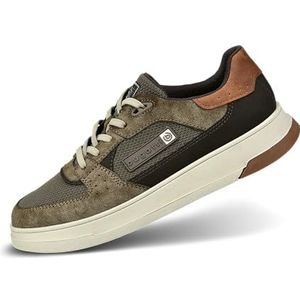 bugatti Heren 322-AA509 veterschoenen, taupe, halfhoge veterschoenen, 41 EU, bruin, 41 EU