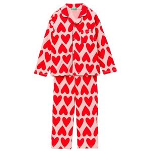 United Colors of Benetton Pyjamaset voor kinderen, Meerkleurig, 140