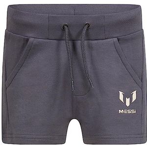 Messi Shorts voor kinderen, donkergrijs, officiële kleding voor kinderen, voetbalheld, Donkergrijs, 6 Jaren