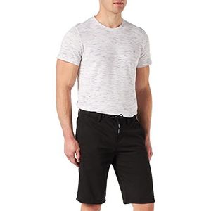 TOM TAILOR Uomini Relaxed chino shorts 1031443, 29999 - Black, 34