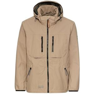 camel active TeXXXactive® windjack voor heren met afneembare capuchon, beige, 52
