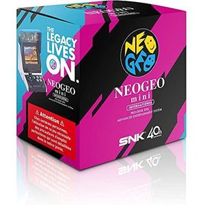 Console Neo Geo Mini Edition Internationale 40 Jeux Inclus
