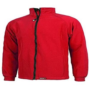 Work Team Softshelljas, dubbellaags, voor heren, rood, XL