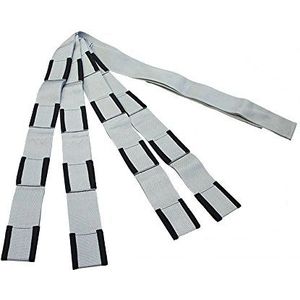 Forearm Forklift - PRO Model - 8"" Langere Riemen Dan Origineel Model, 1 Meer Loop Per End Vs Orig Model, Hef- en Moving Riemen, 800LB WT Cap, Zilver/Zwart, Model FFL4LOEE