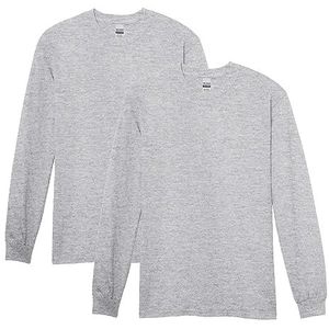 Gildan Herenhemd (verpakking van 2), grijs (sport grey), XXL