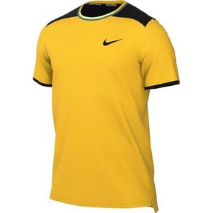 Nike Heren Sweatshirt Heren Court Dri-Fit Advtg Top, Laser Orange/Black/Black, FD5320-845, XS
