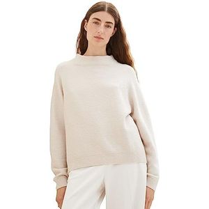 TOM TAILOR Damestrui met opstaande kraag, 32398-clouds Grey Melange, XXL