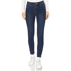 Morgan 7/8e slim jeans met hoge taille, Jean Brut, 42