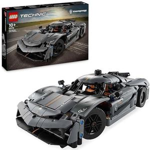 LEGO Technic Koenigsegg Jesko Absolut grijze hypercar, Speelgoed Auto Bouwpakket voor Kinderen, Bouwbare Modelauto, Cadeau voor Jongens, Meisjes en Autosportliefhebbers 42173