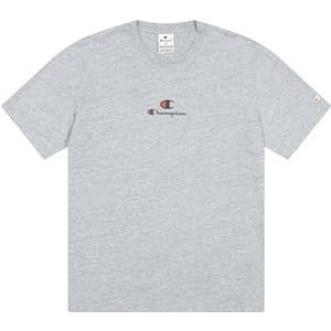 Champion Heren Legacy - Graphic T-shirt met achtergrondprint, grijs (EM021), M, Grijs (Em021), M