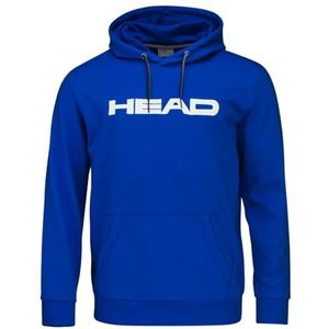 HEAD Heren Club Byron Hoodie Hooded Sweatshirt, Royal Blue, Medium