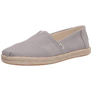 TOMS Dames Alpargata Rope Loafer Flat, Grijs, 42.5 EU