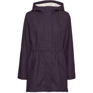 VERO MODA Vmmalou Coated Jacket Noos korte jas voor dames, Plum Perfect, S