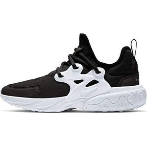 NIKE React Presto (Gs) Track & Field Schoenen voor heren, Zwart Zwart Wit 1, 36.5 EU