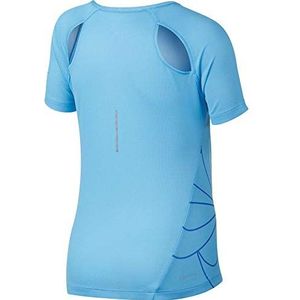 Nike meisjes Le Skin De Running Graphique À vele Courtes T-shirt