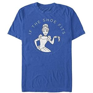 Disney Cinderella - Shoe Fits Unisex Crew neck T-Shirt Bright blue XL