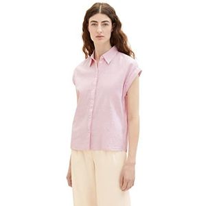 TOM TAILOR Basic hemdblouse voor dames, 31814 - Lilac Candy, 42