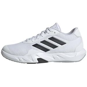 adidas Heren Amplimove Trainer Shoes, Cloud White/Core Black/Grey Two, 48 EU